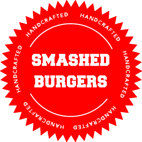 Ilustración smashed burgers